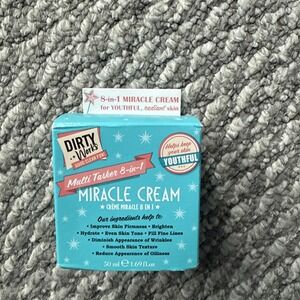 Dirty Works Multitasker 8-in-1 Miracle Face Cream 1.69 Fl oz/50ml New In Box‎ 🎁